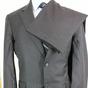 40R Jos a Bank Signature Gold Gray Mens Suit